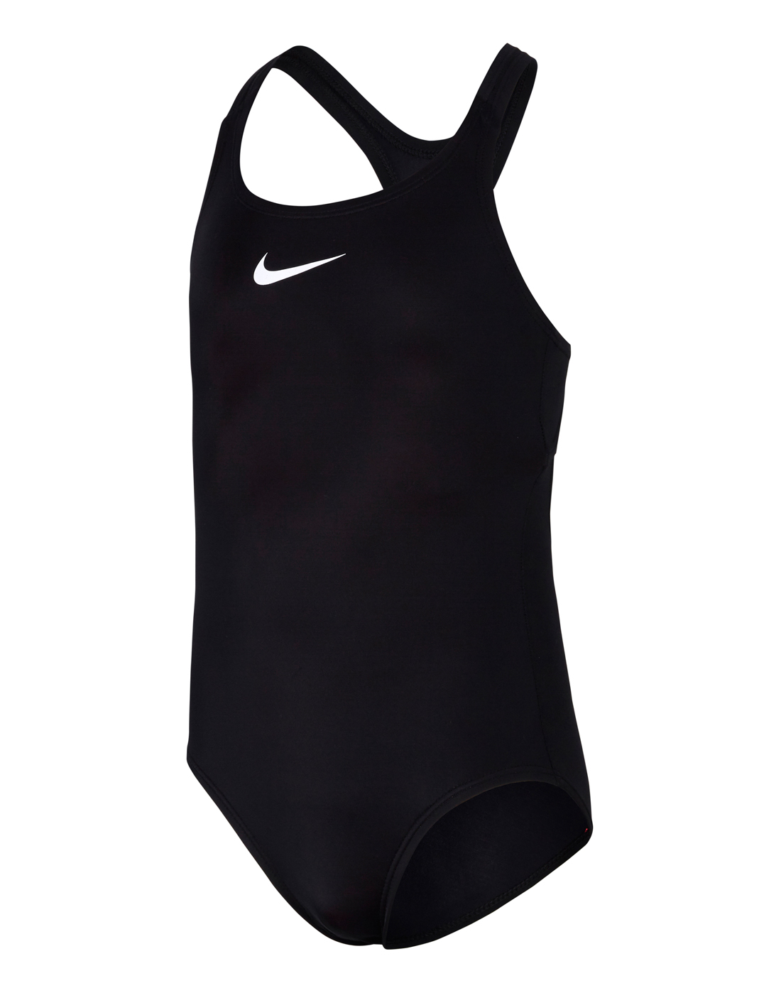 Nike Junior Girls Core Solid Swimsuit - Black | Life Style Sports EU