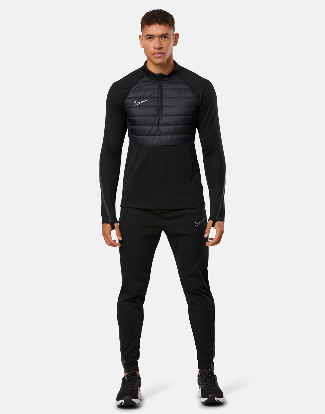 Nike Mens Winter Warrior Academy Drill Top - Black | Life Style Sports IE