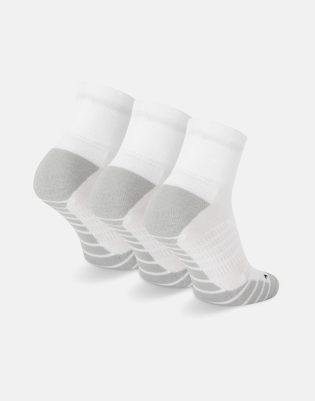 Nike Everyday Cushion 3 Pack Ankle Socks - White | Life Style Sports IE