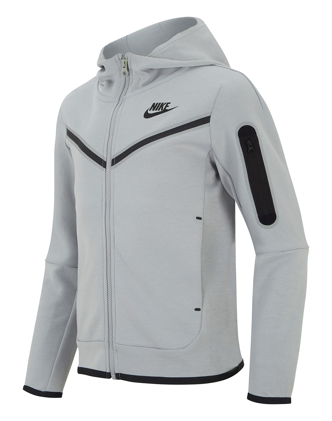 Nike Older Boys Tech Fleece Hoodie - Grey | Life Style Sports IE