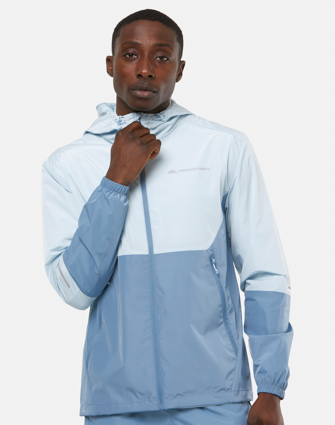 Monterrain Mens Ascent Windrunner Jacket - Blue | Life Style Sports UK