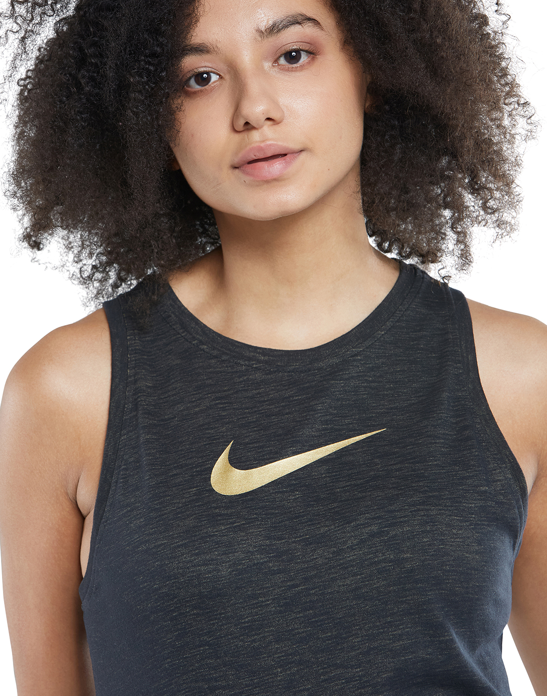 Nike Womens Icon Clash Tank Top - Black | Life Style Sports IE