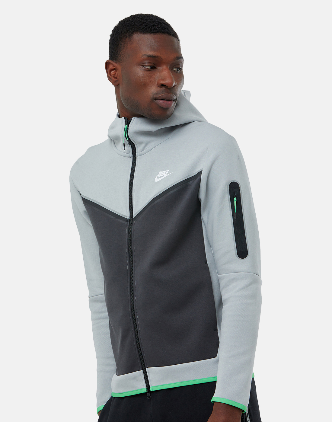 Kinematik fritid en million Nike Mens Tech Fleece Hoodie - Grey | Life Style Sports IE