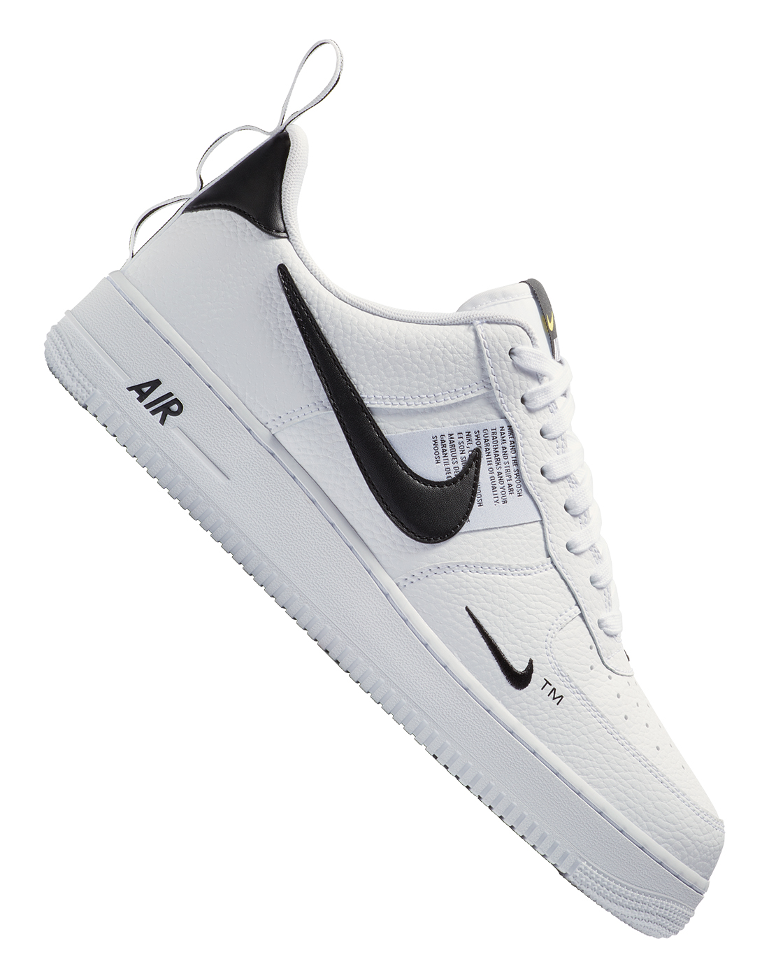 air force 1 half black and white