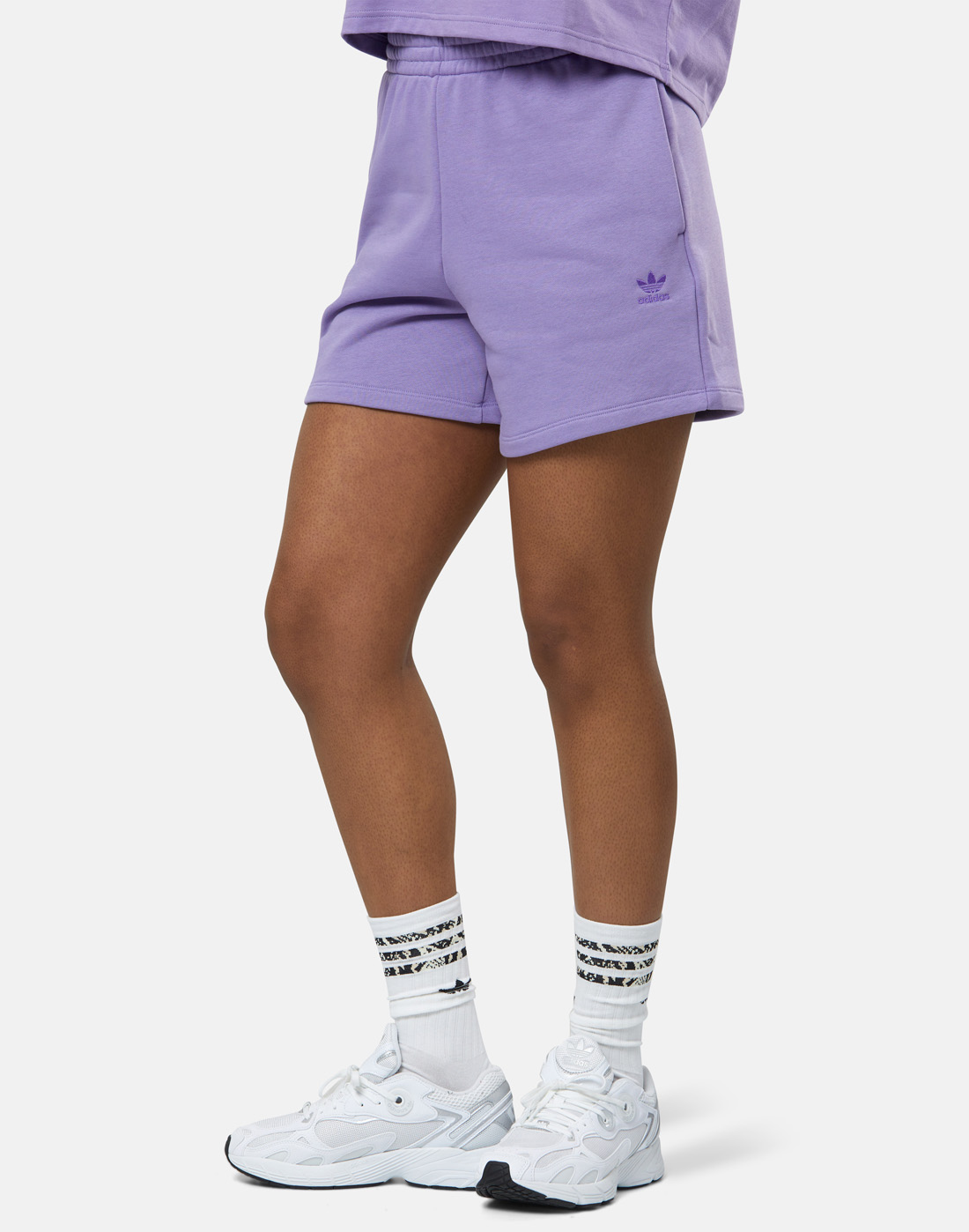 adidas Originals Womens Adicolor Shorts - Purple | Life Style Sports IE