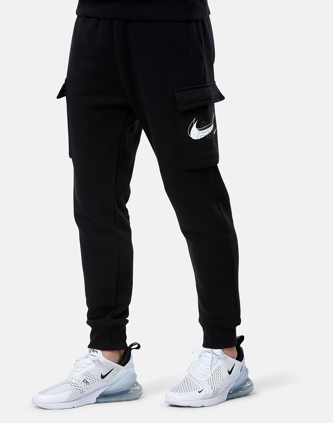 Nike Mens Air Print Cargo Pants - Black | Life Style Sports UK