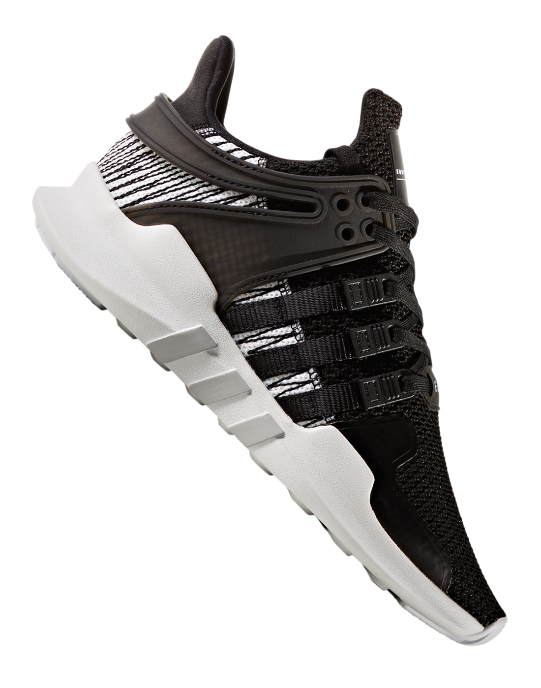 adidas Originals Older Kids EQT Support ADV - Black | Life Style Sports IE