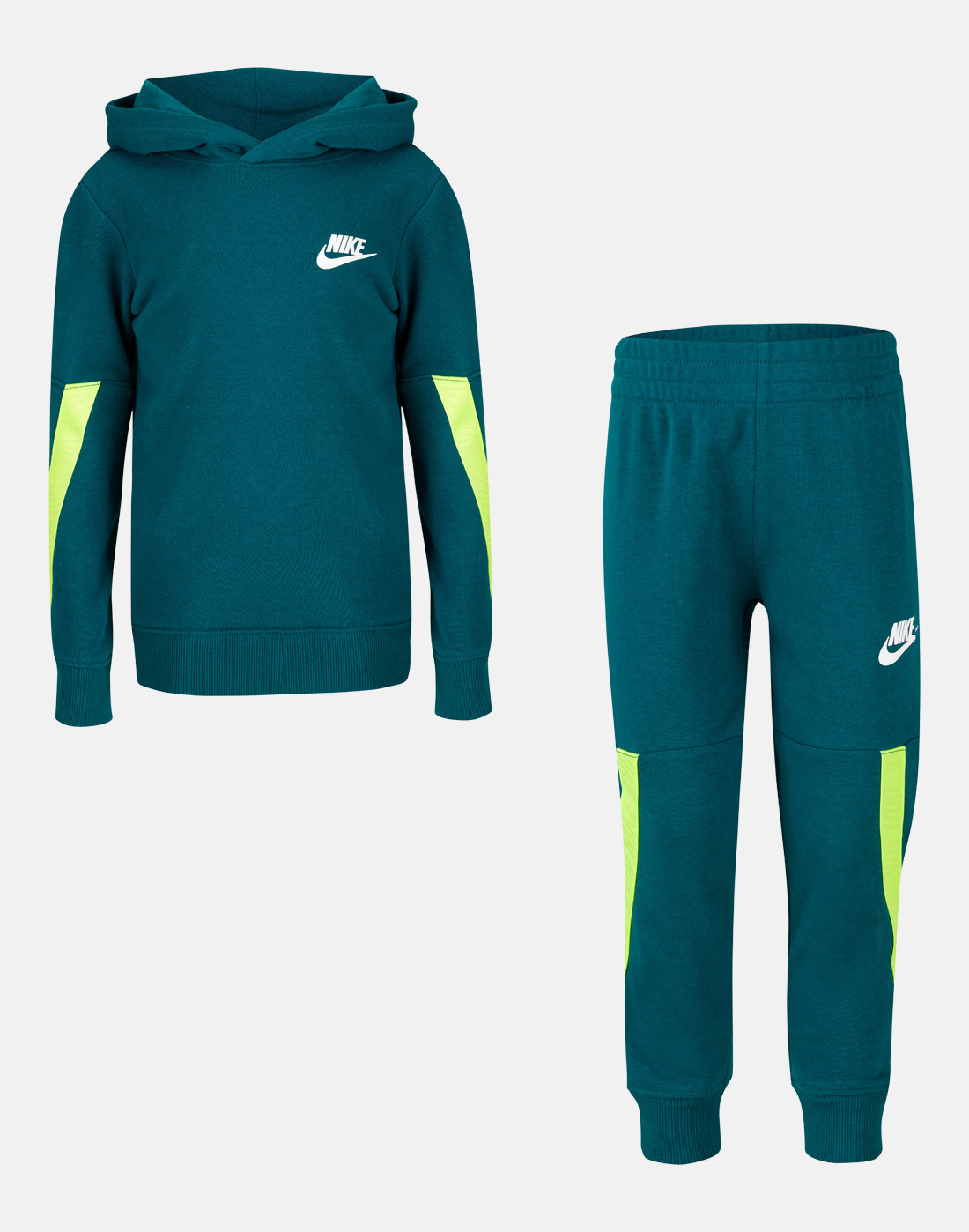 Nike Younger Boys Tape Tracksuit - Green | Life Style Sports IE