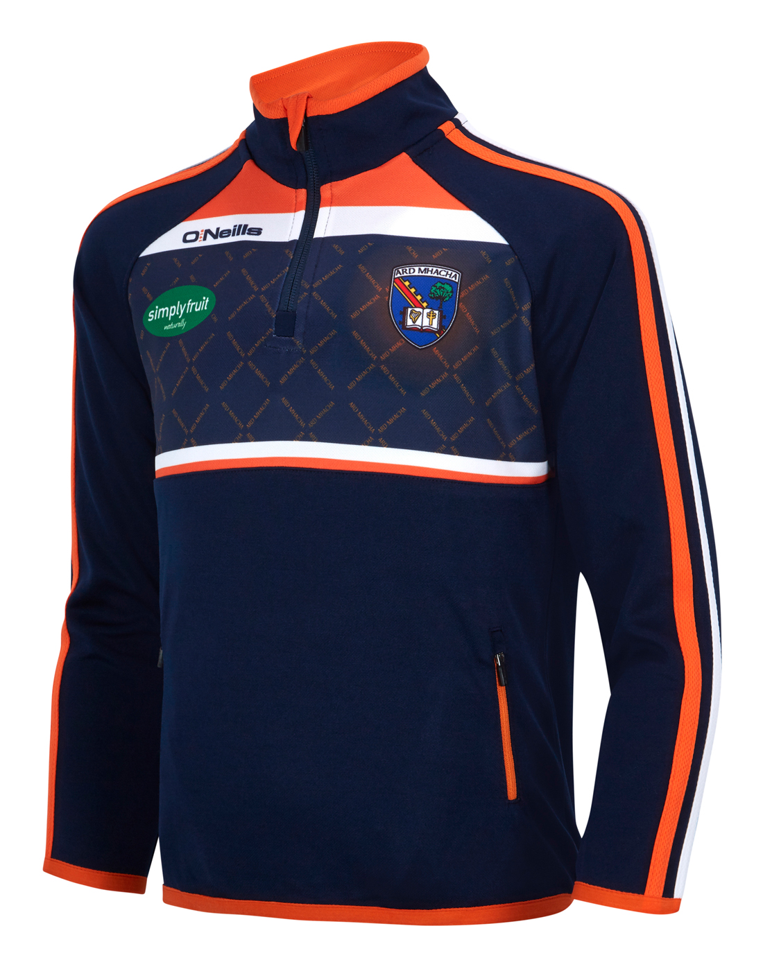 O'Neills Kids Armagh Merrion Half Zip Top - Navy | Life Style Sports IE
