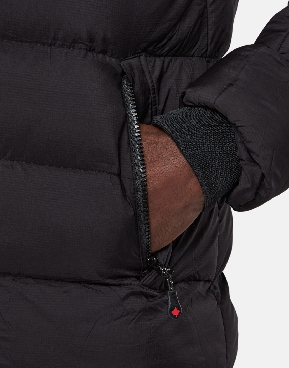 Zavetti Canada Mens Atlin Puffer Jacket - Black | Life Style Sports IE