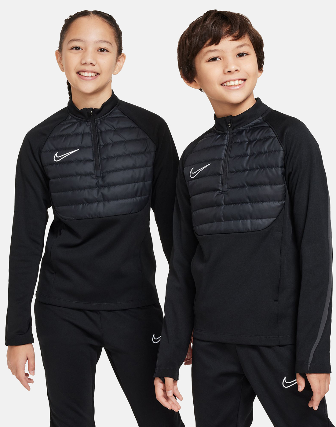 Nike Older Kids Academy Half Zip Top - Black | Life Style Sports IE