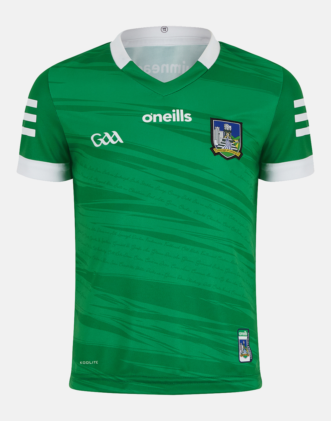 O'Neills Adult Limerick Home Jersey Green Life Style Sports IE