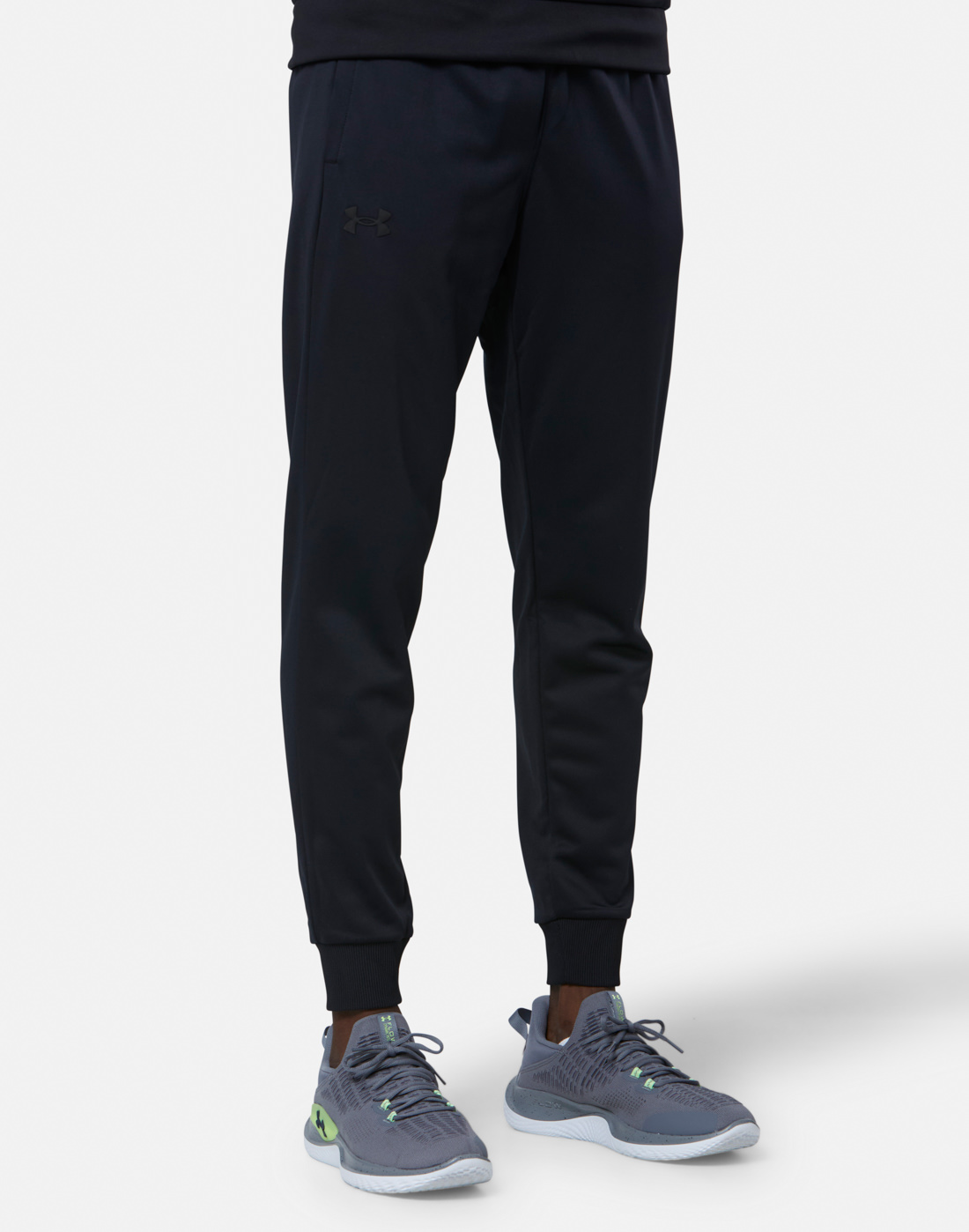 Under Armour Mens Armour Fleece Joggers - Black | Life Style Sports UK