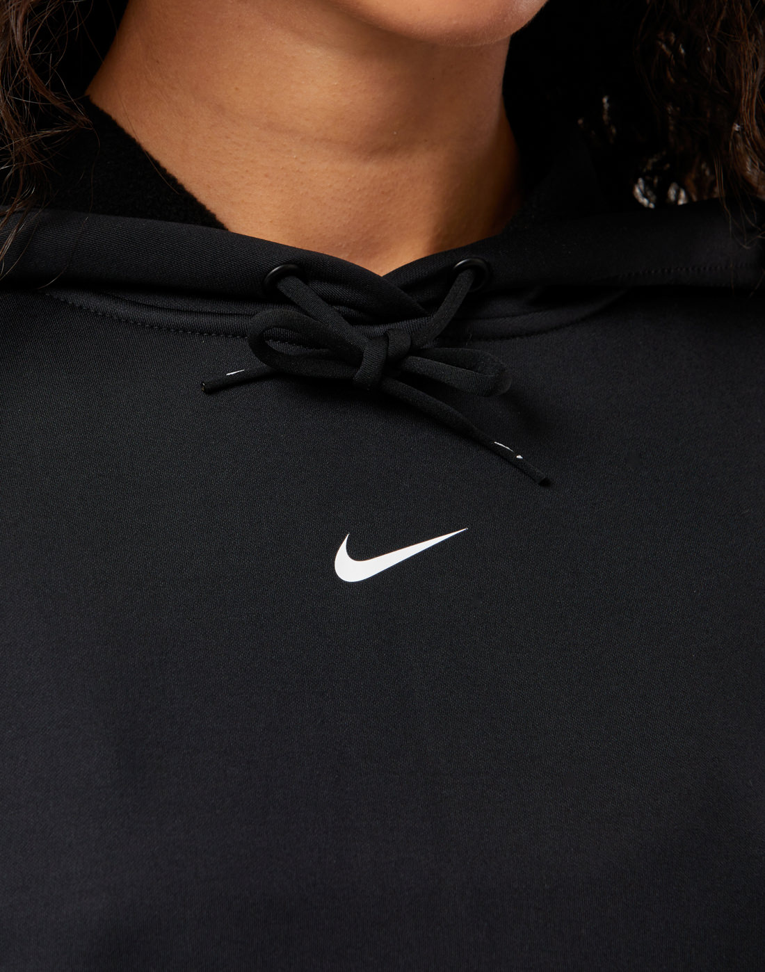Nike Womens One Hoodie - Black | Life Style Sports IE