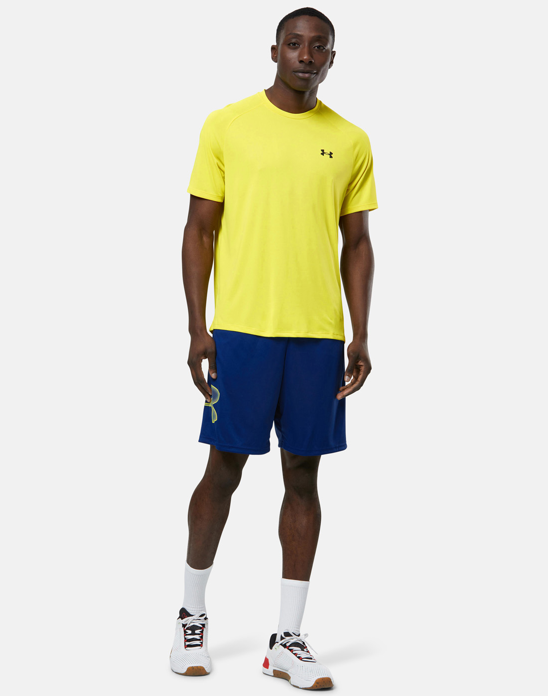 Under Armour Mens Tech 2.0 T-Shirt - Yellow | Life Style Sports IE