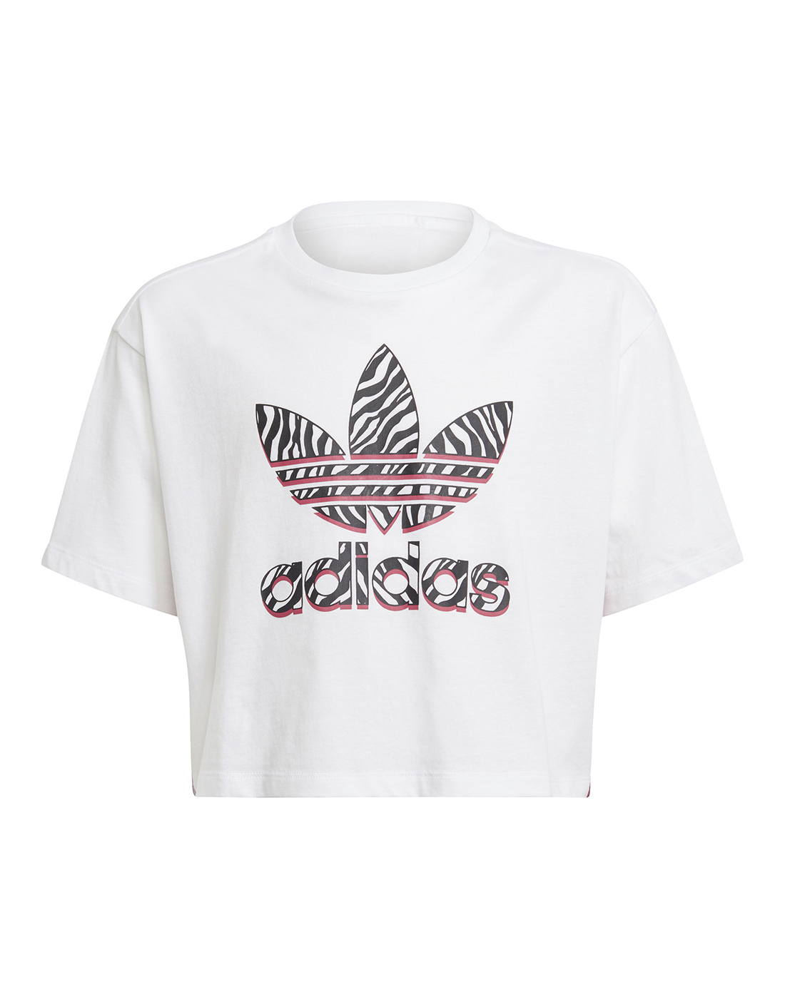 adidas trefoil logo w t-shirt black/rose