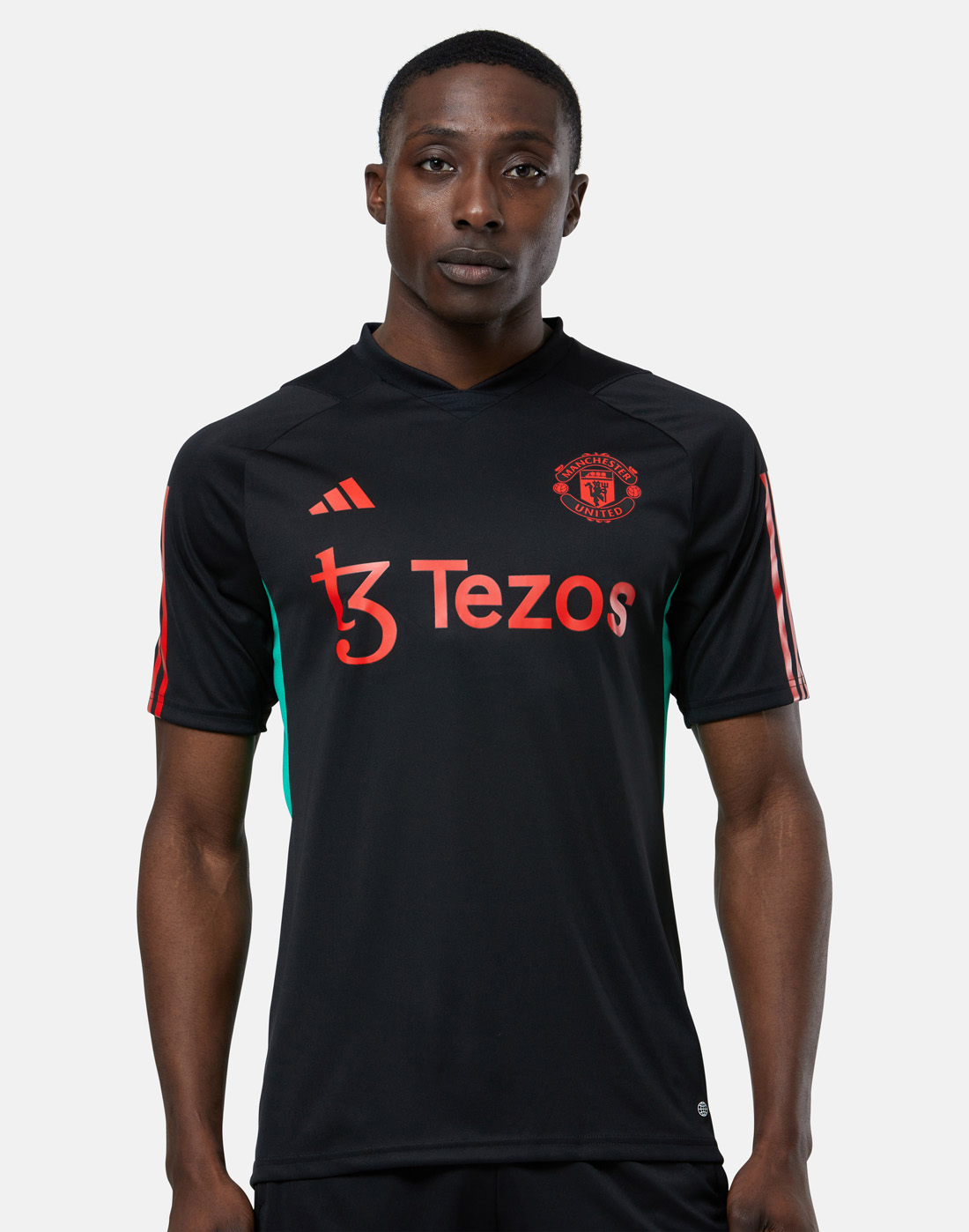 adidas Adults Manchester United Training Jersey - Black | Life Style ...