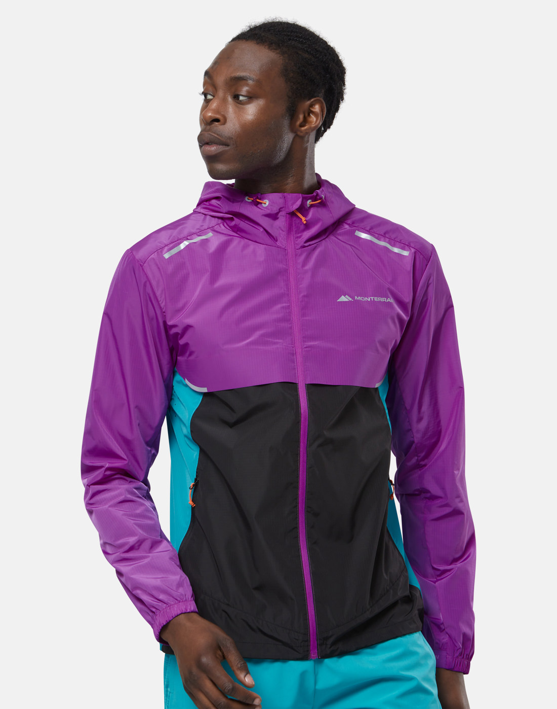 Monterrain Mens Chase Windrunner - Purple | Life Style Sports IE