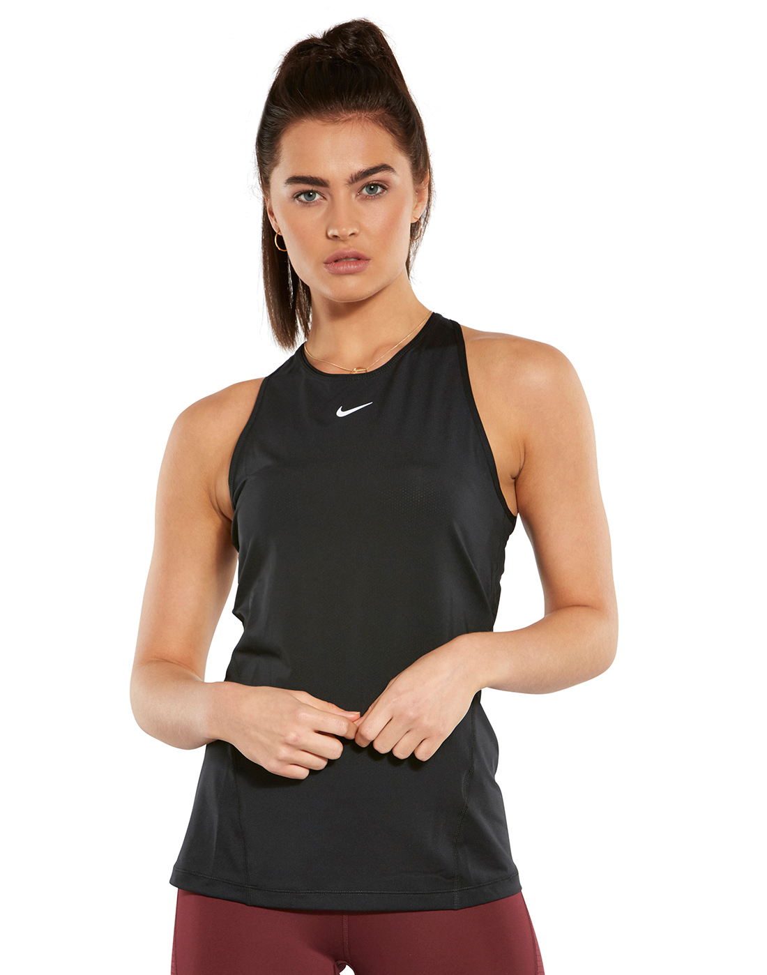 nike pro women's all over mesh tank