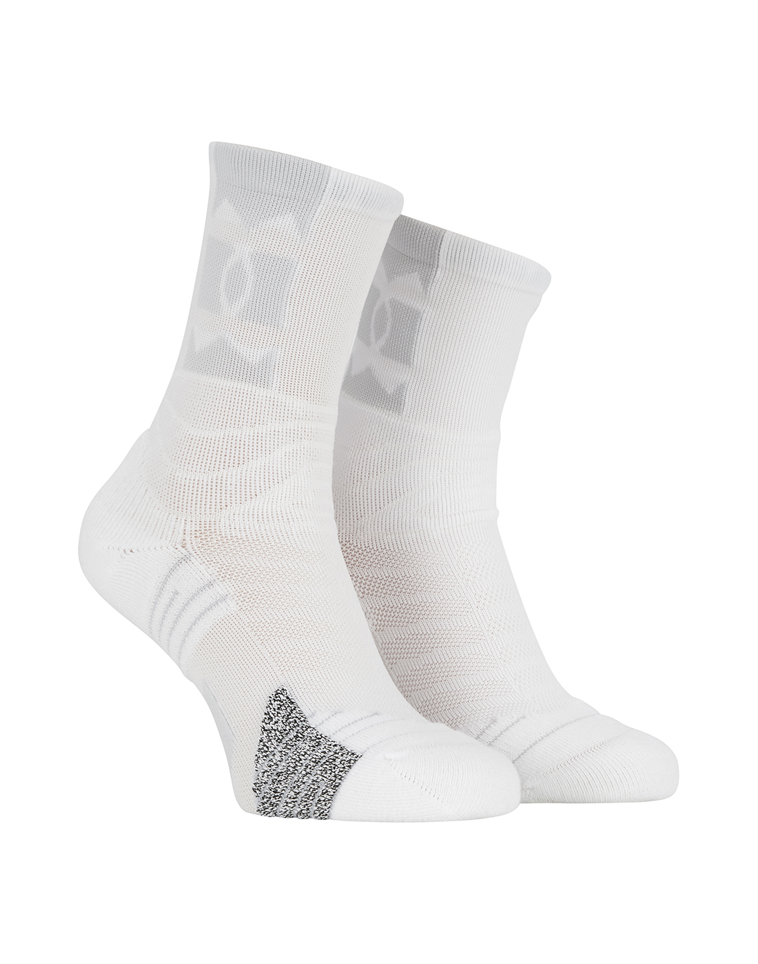 Under Armour Playmaker Crew Socks - White | Life Style Sports IE