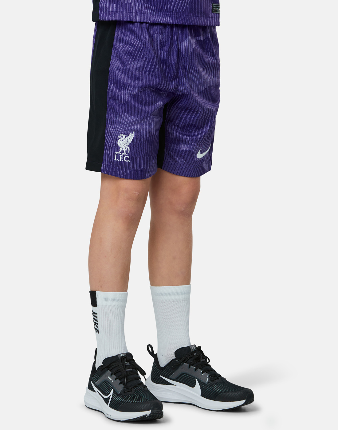Nike Kids Liverpool 23/24 Third Shorts - Purple | Life Style Sports IE