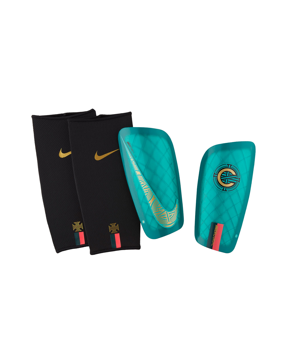 Nike Adult CR7 Mercurial Lite Shin Guards - Turquoise | Life Style ...