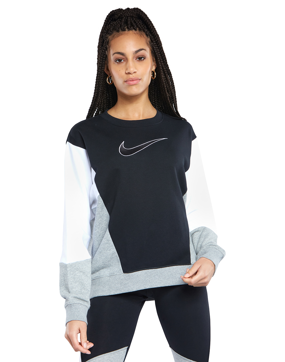 Nike Womens Colour Block Sweatshirt | Life Style Sports