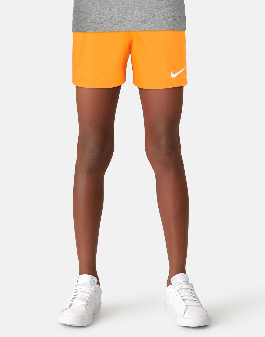 nike orange swim shorts