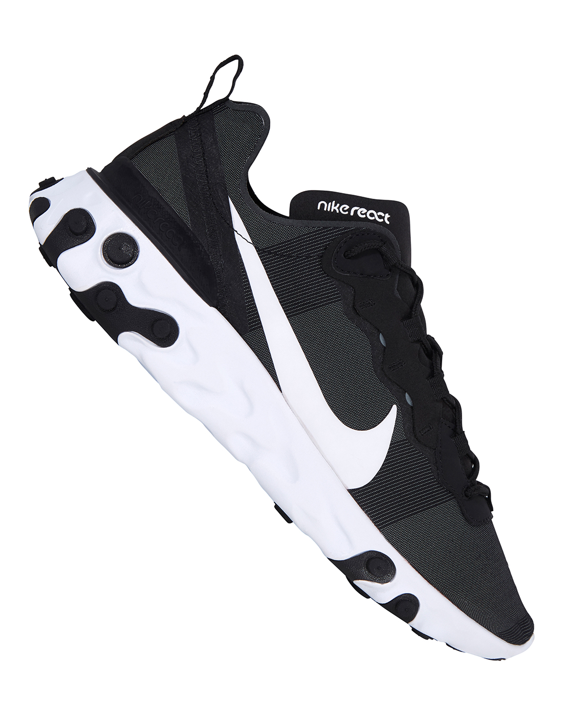 nike react element 55 black mens