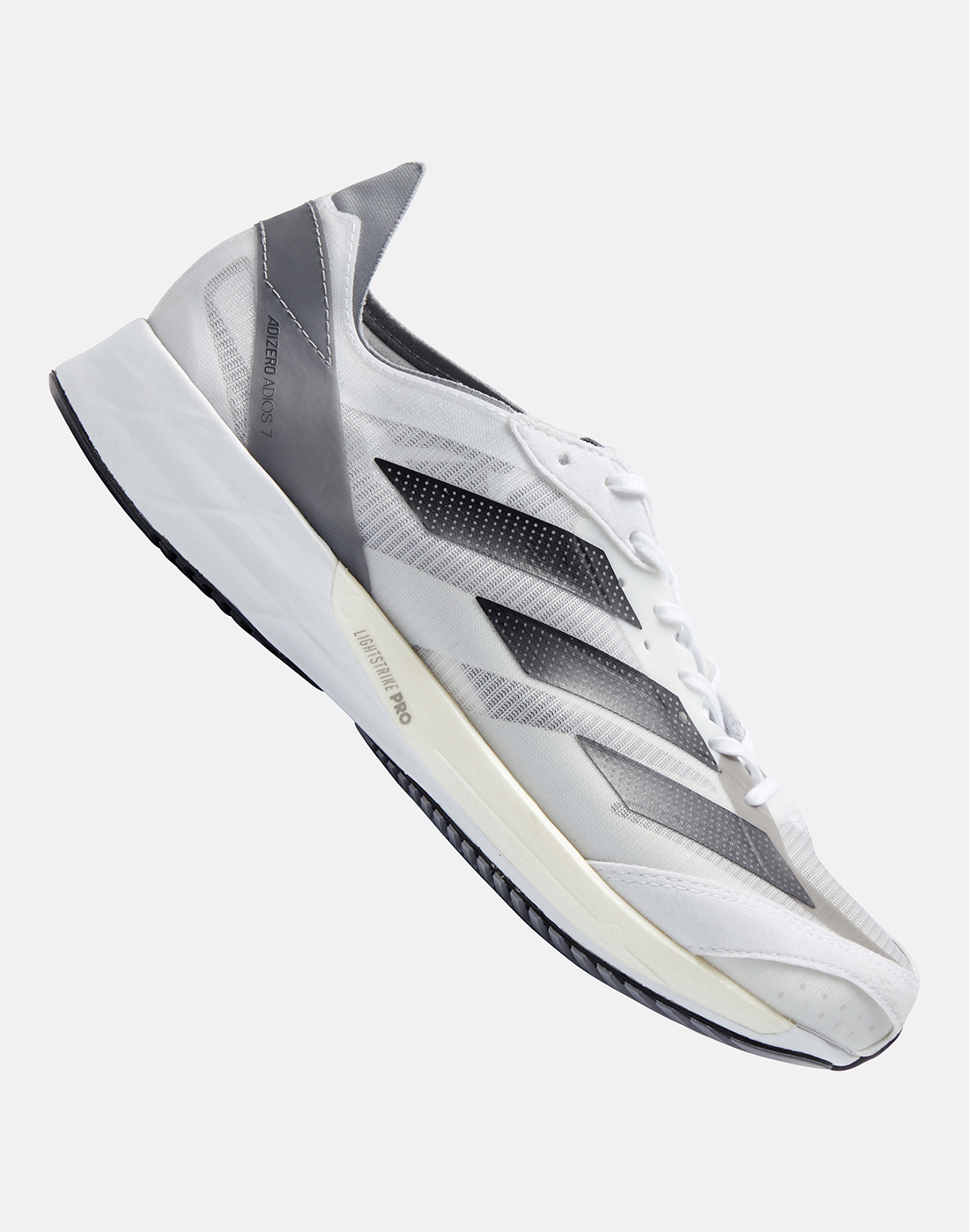 adidas Mens Adizero Adios 7 - White | Life Style Sports IE