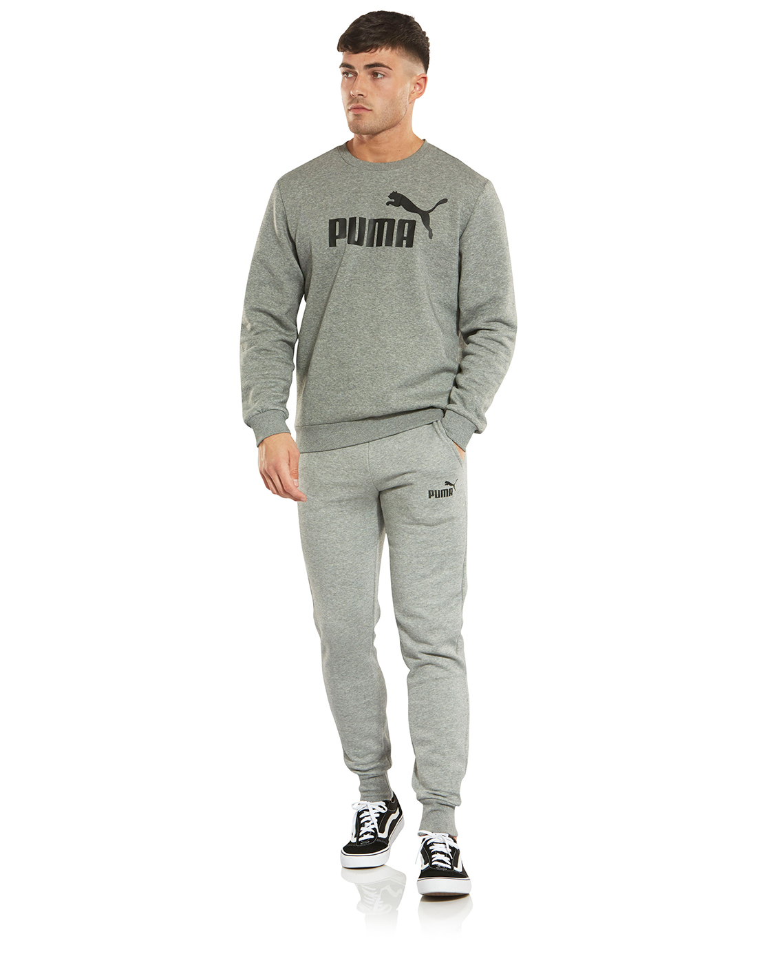 Men's Grey Puma Sweatpants | Life Style Sports