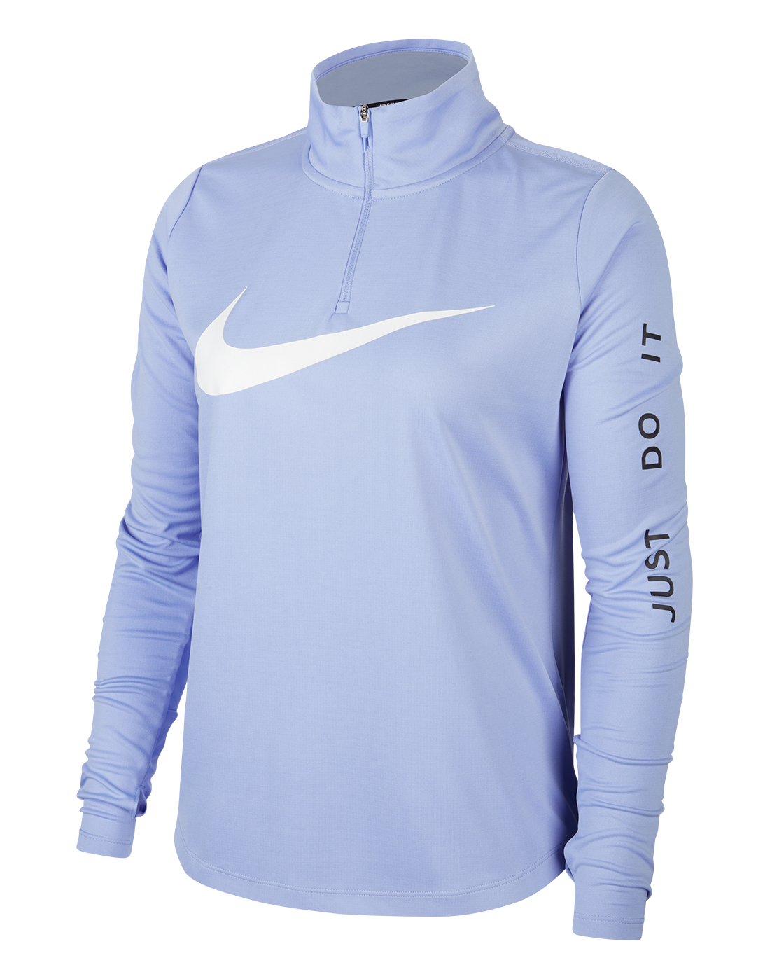 nike pacer half zip blue