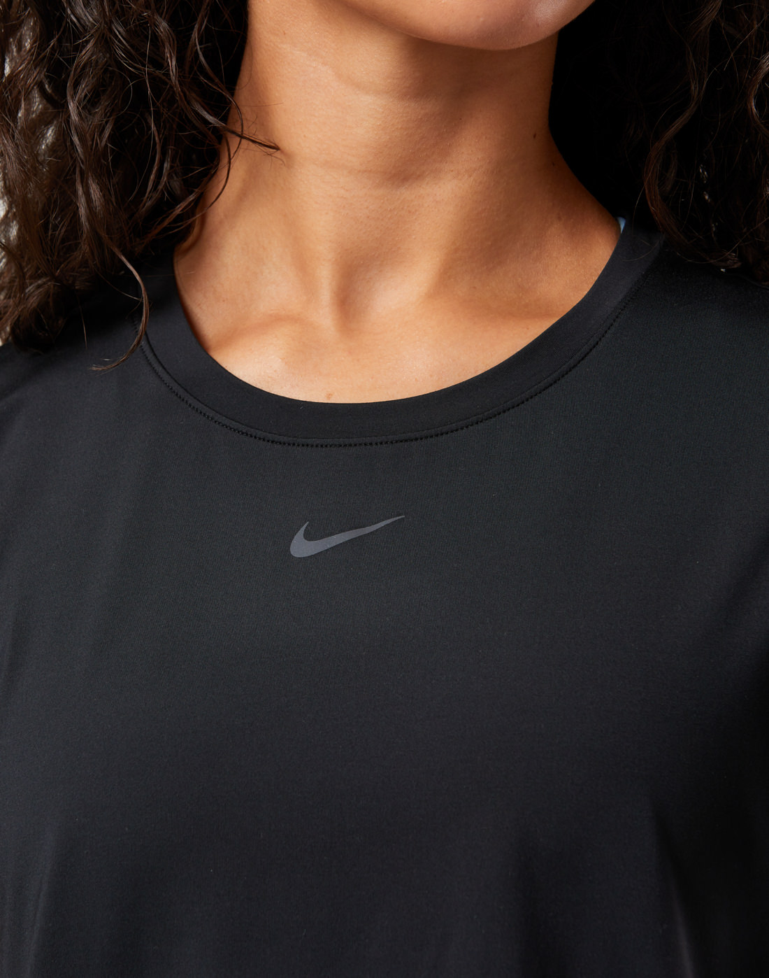 Nike Womens One Classic Dri-Fit T-Shirt - Black | Life Style Sports IE
