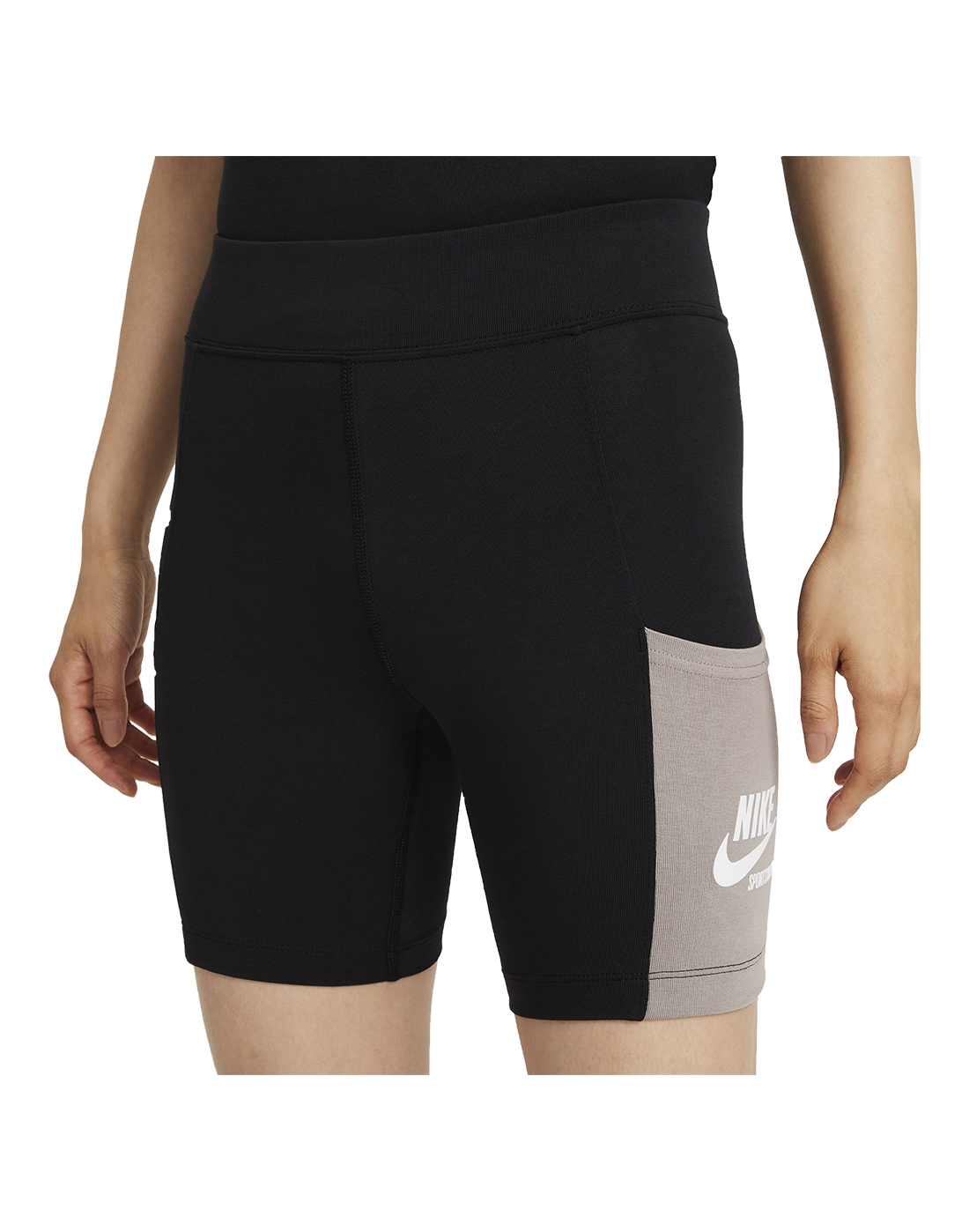 Nike Womens Heritage Bike Shorts - Black | Life Style Sports IE