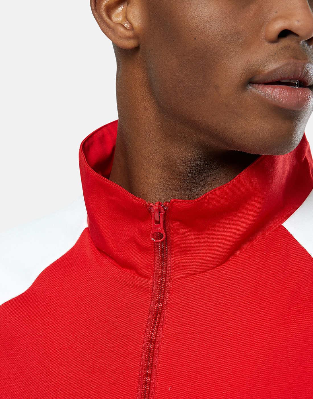 adidas Adult Arsenal Icon Half Zip Top - Red | Life Style Sports IE