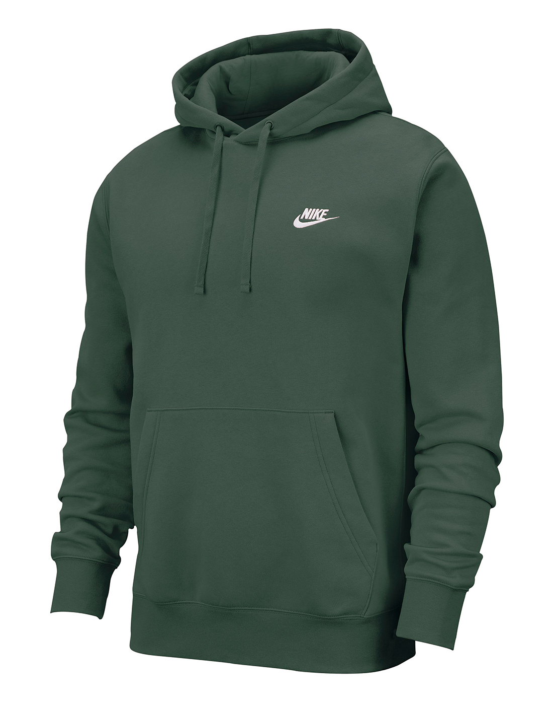 nike pullover hoodie green