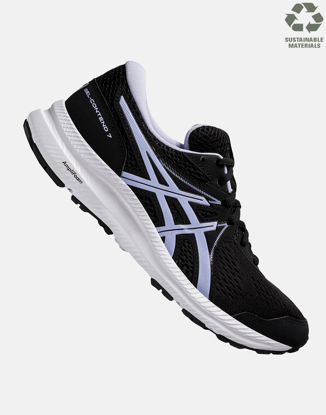 Asics Womens Gel Contend 7 - Black | Life Style Sports IE