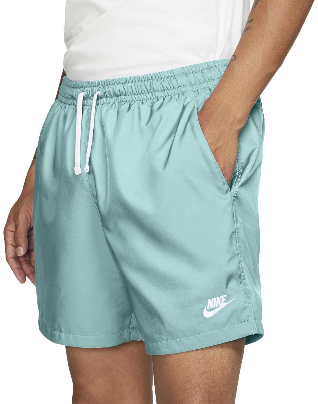 Nike Mens Woven Flow Shorts - Green | Life Style Sports IE