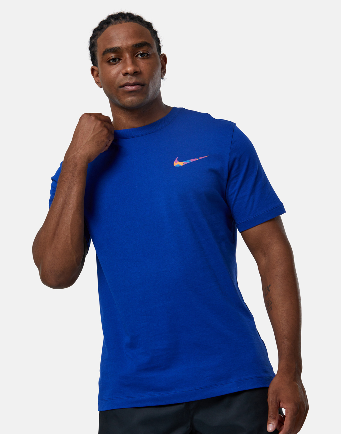 Nike Mens Club T-shirt - Blue | Life Style Sports UK