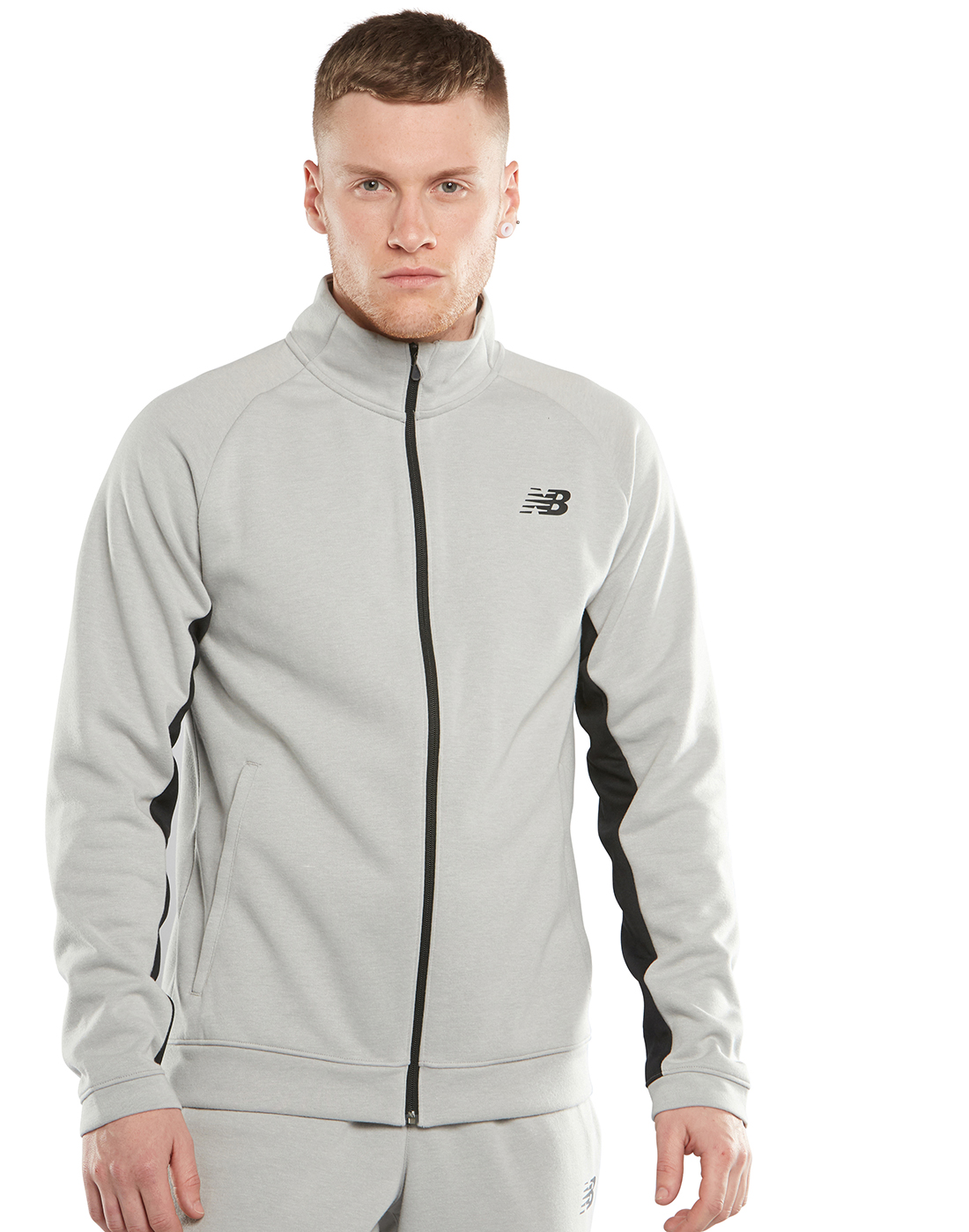 new balance tech train half zip jacket mens