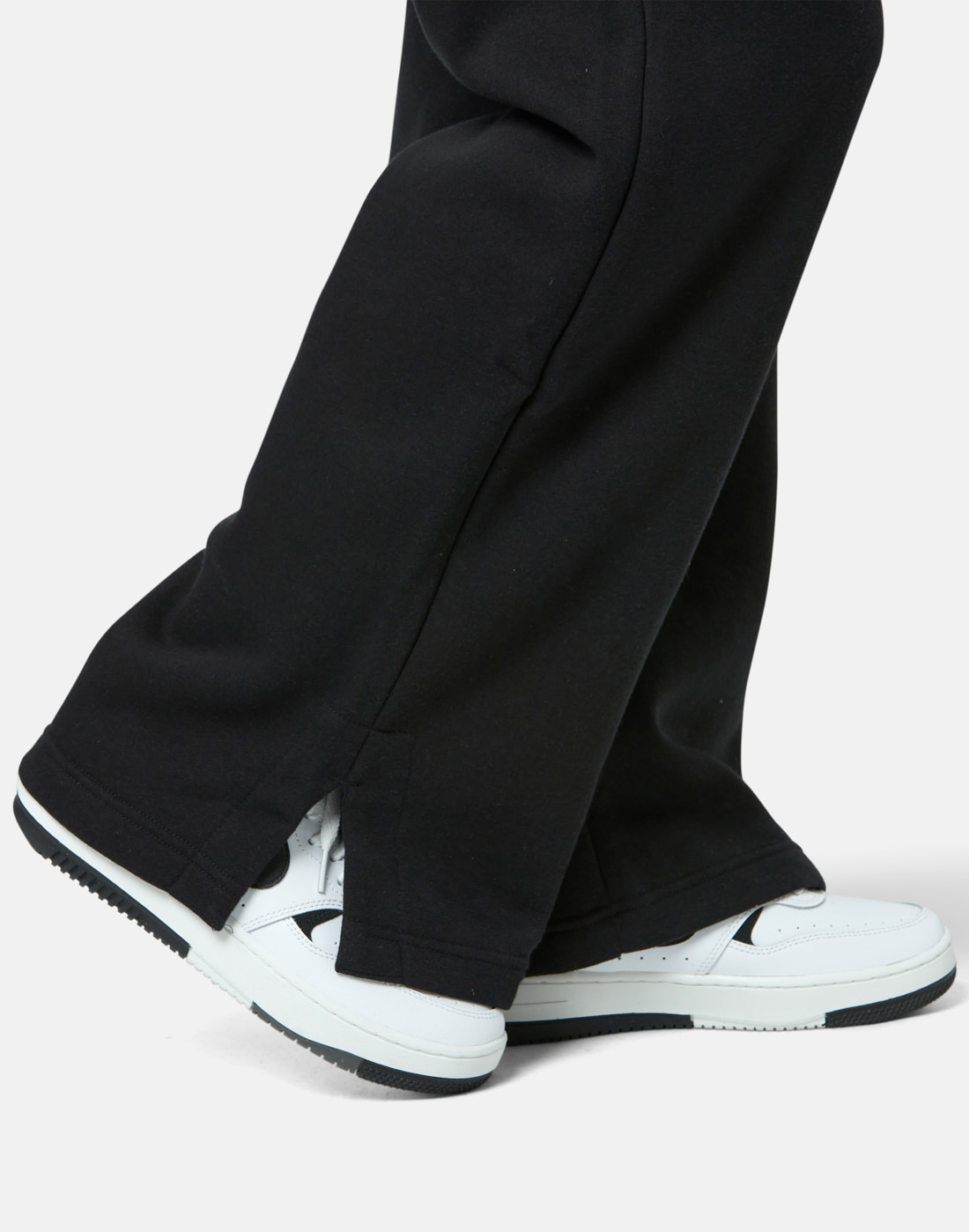 Nike Womens Phoenix Fleece Wide Leg Pants - Black | Life Style Sports IE