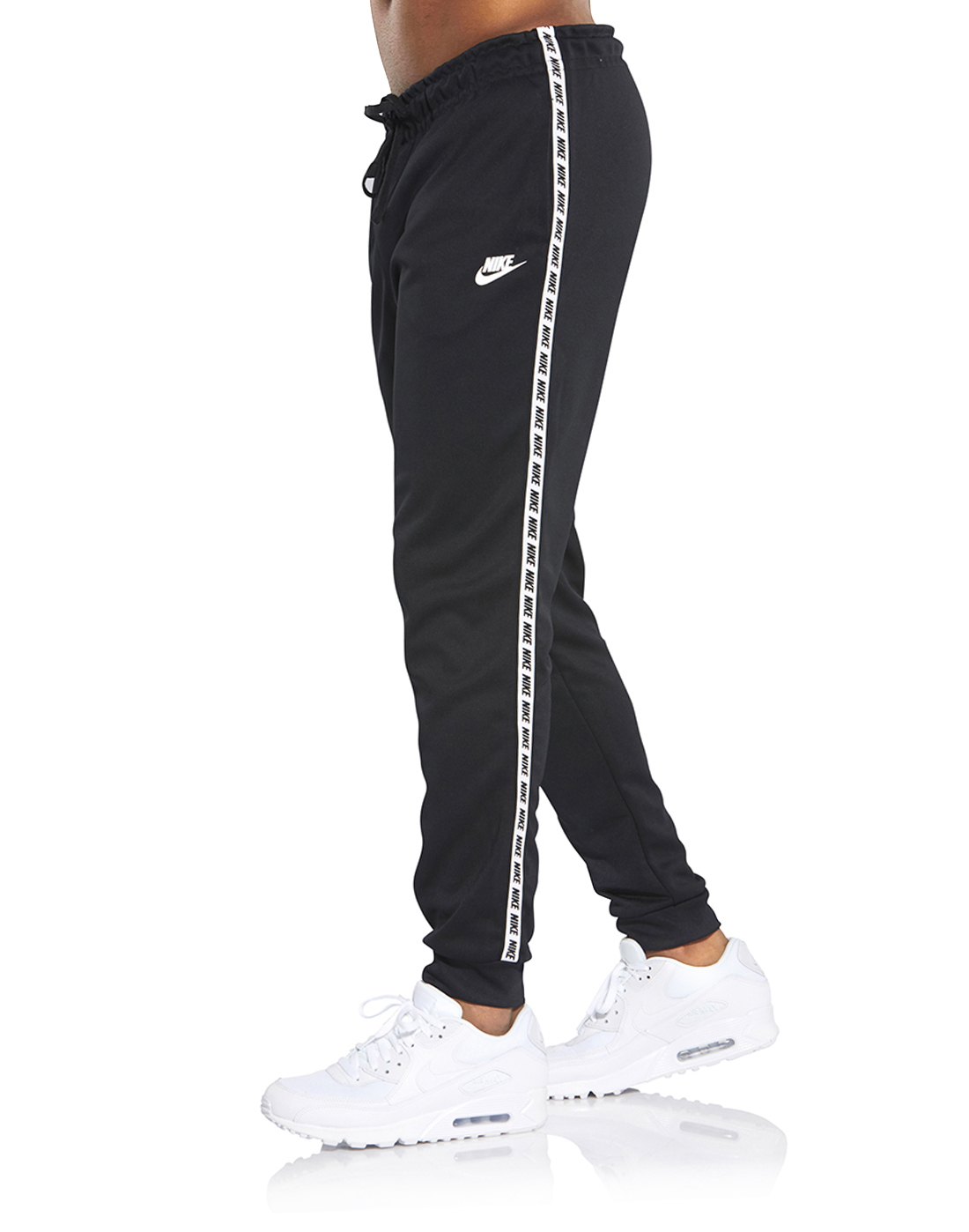 nike black tape tracksuit