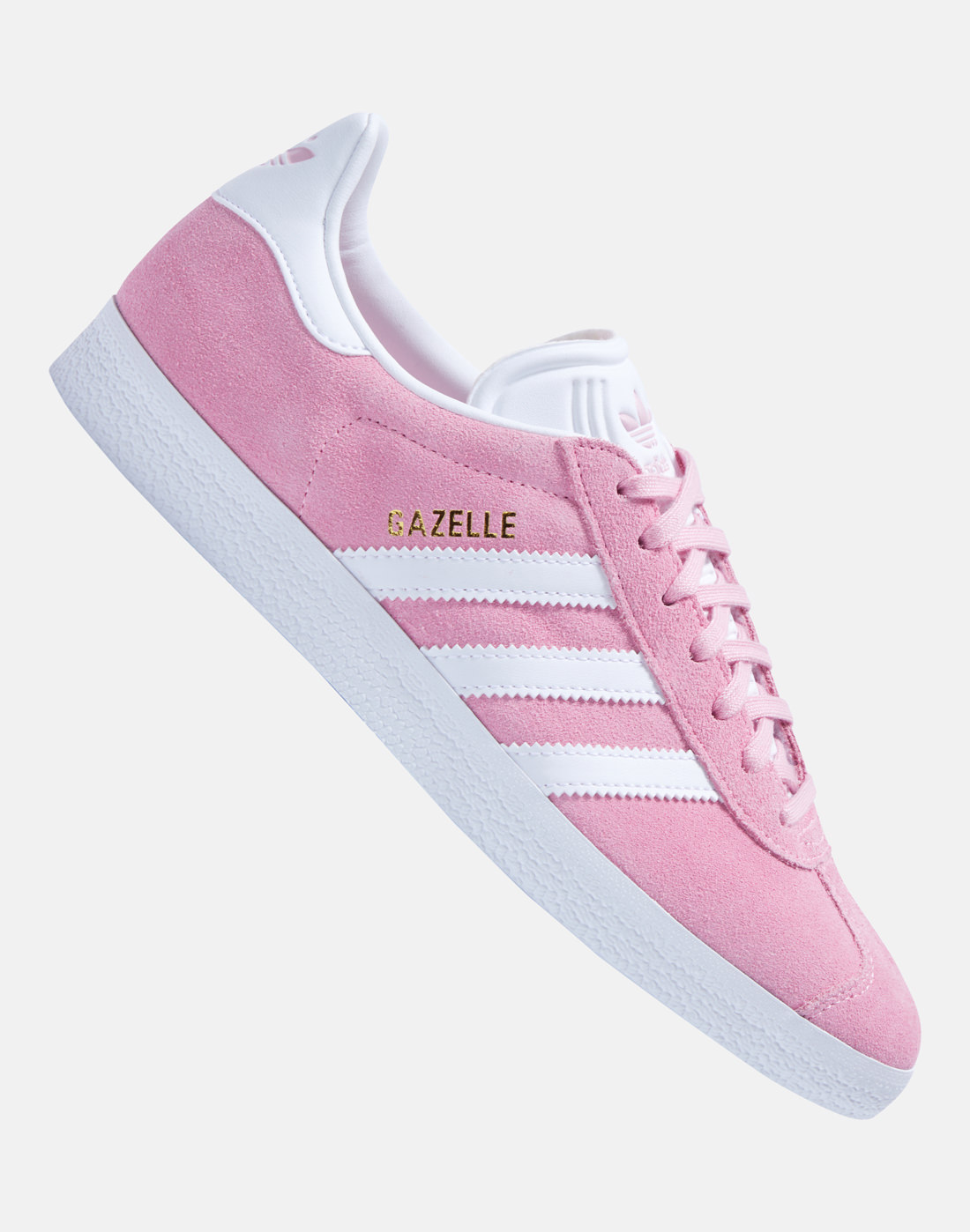 womens pink gazelle trainers
