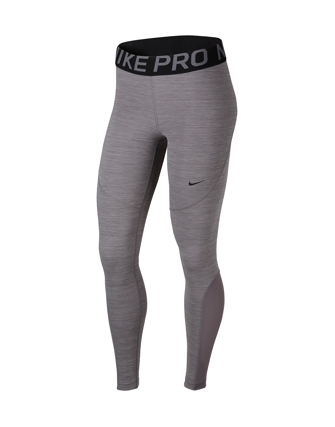 nike pro women's tights grey