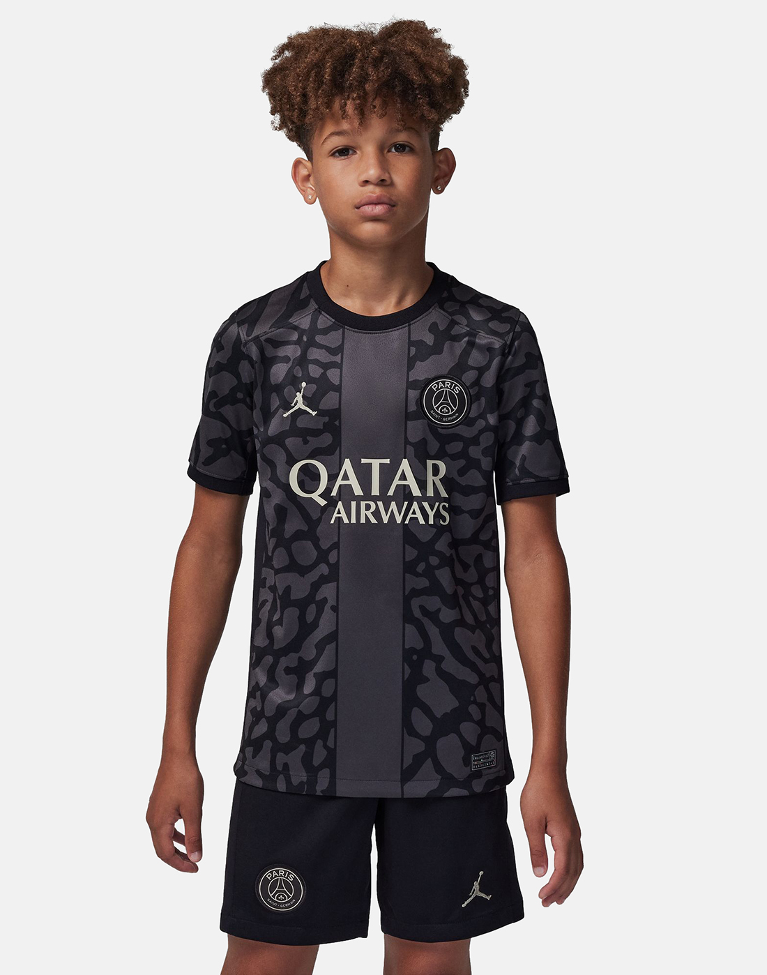 Nike Kids PSG 23/24 Third Jersey - Black | Life Style Sports IE