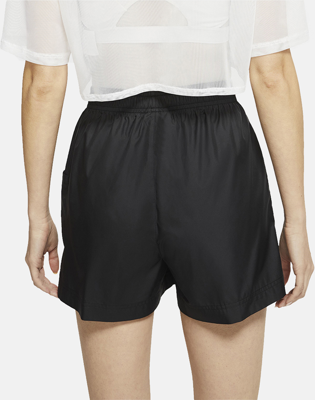 Nike Womens Essential Woven Shorts - Black | Life Style Sports IE