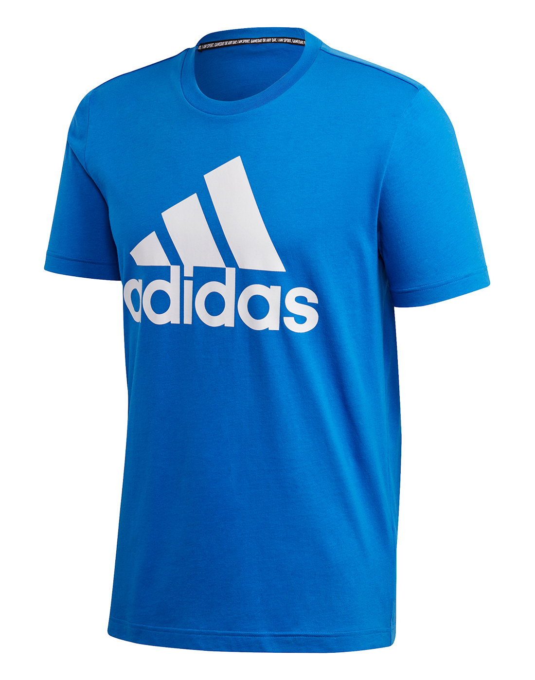 adidas Mens Logo T-Shirt - Blue | Life Style Sports IE
