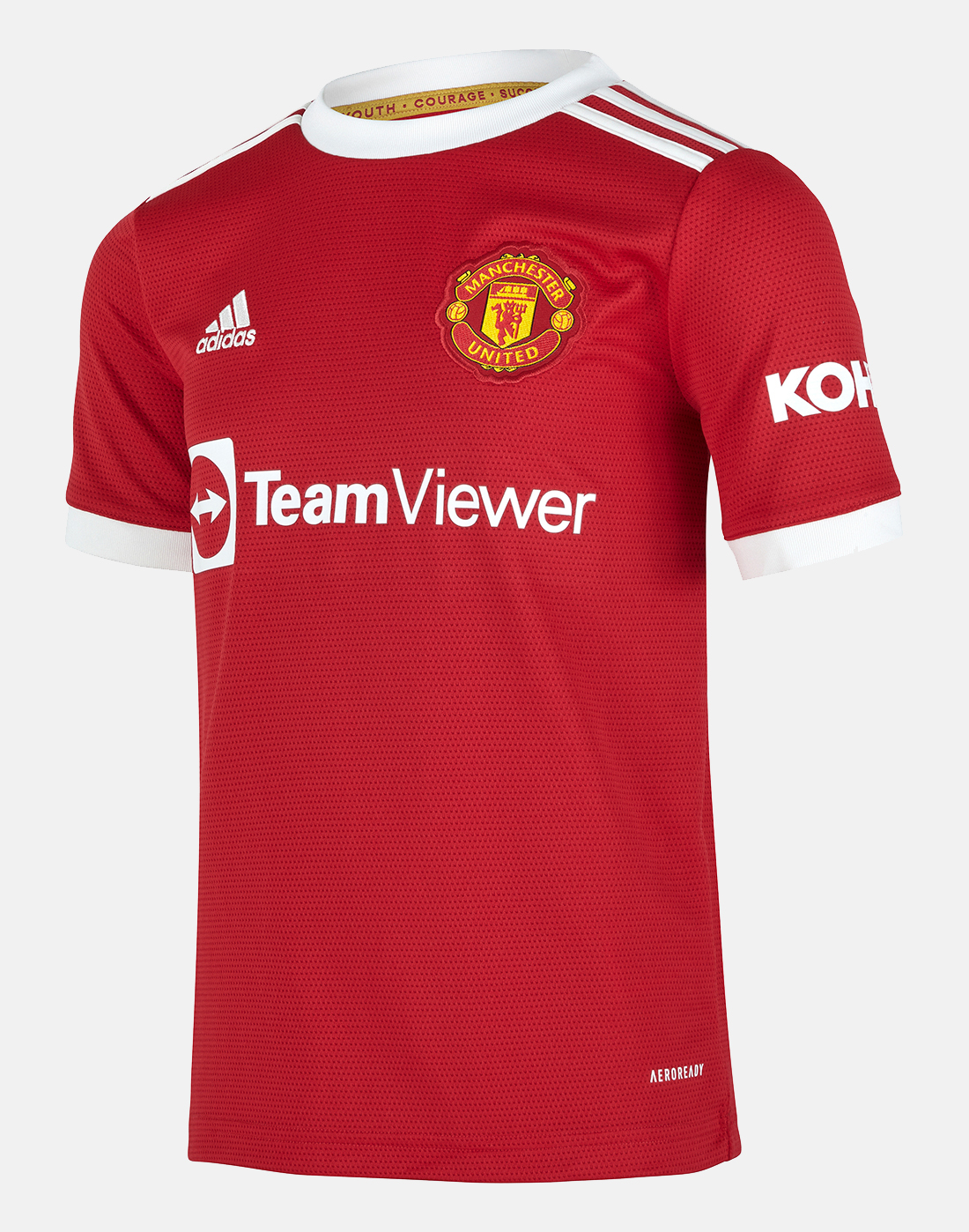 adidas Kids Manchester United 21/22 Home Jersey - Red | Life Style ...