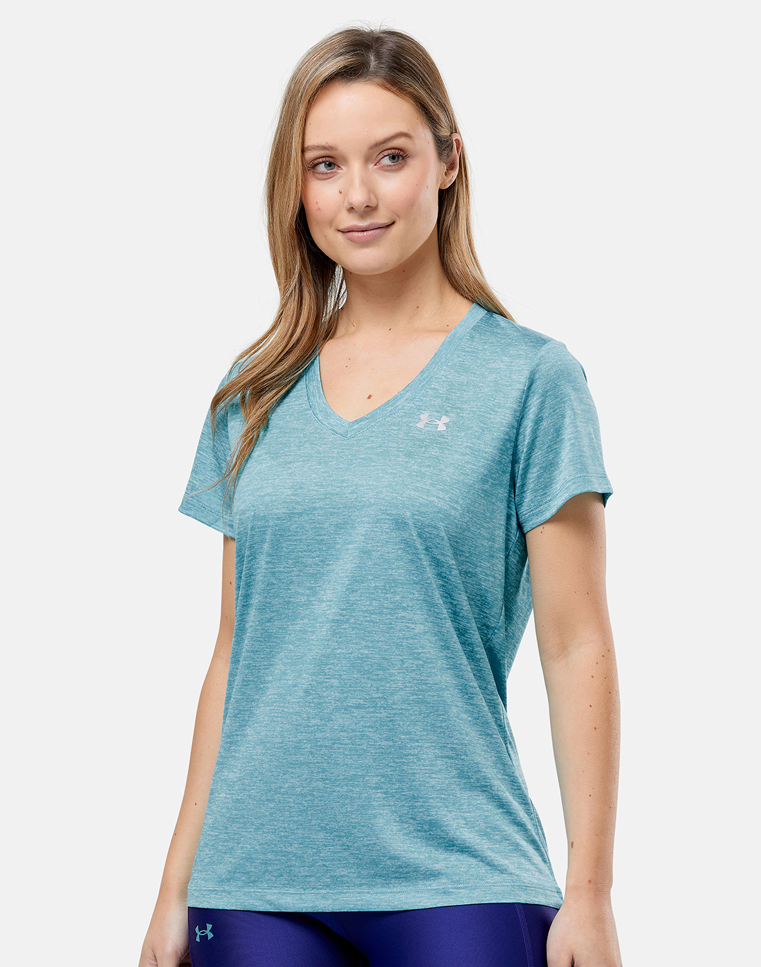 Under Armour Womens Tech Twist T-shirt - Blue