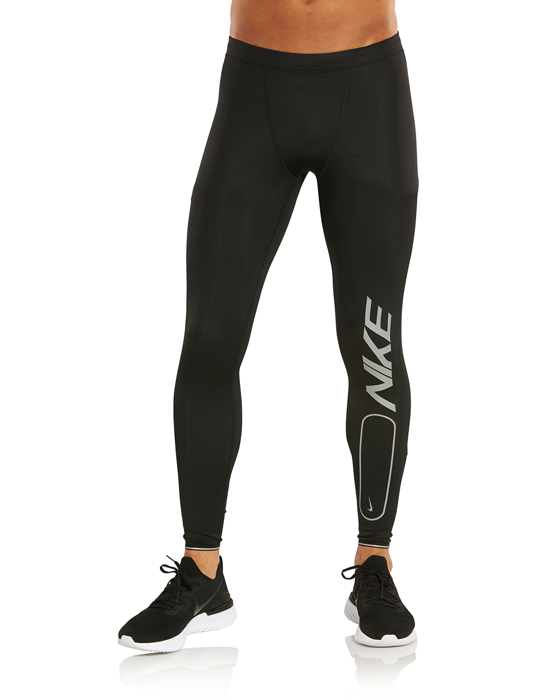 nike men's run mobility flash running tights